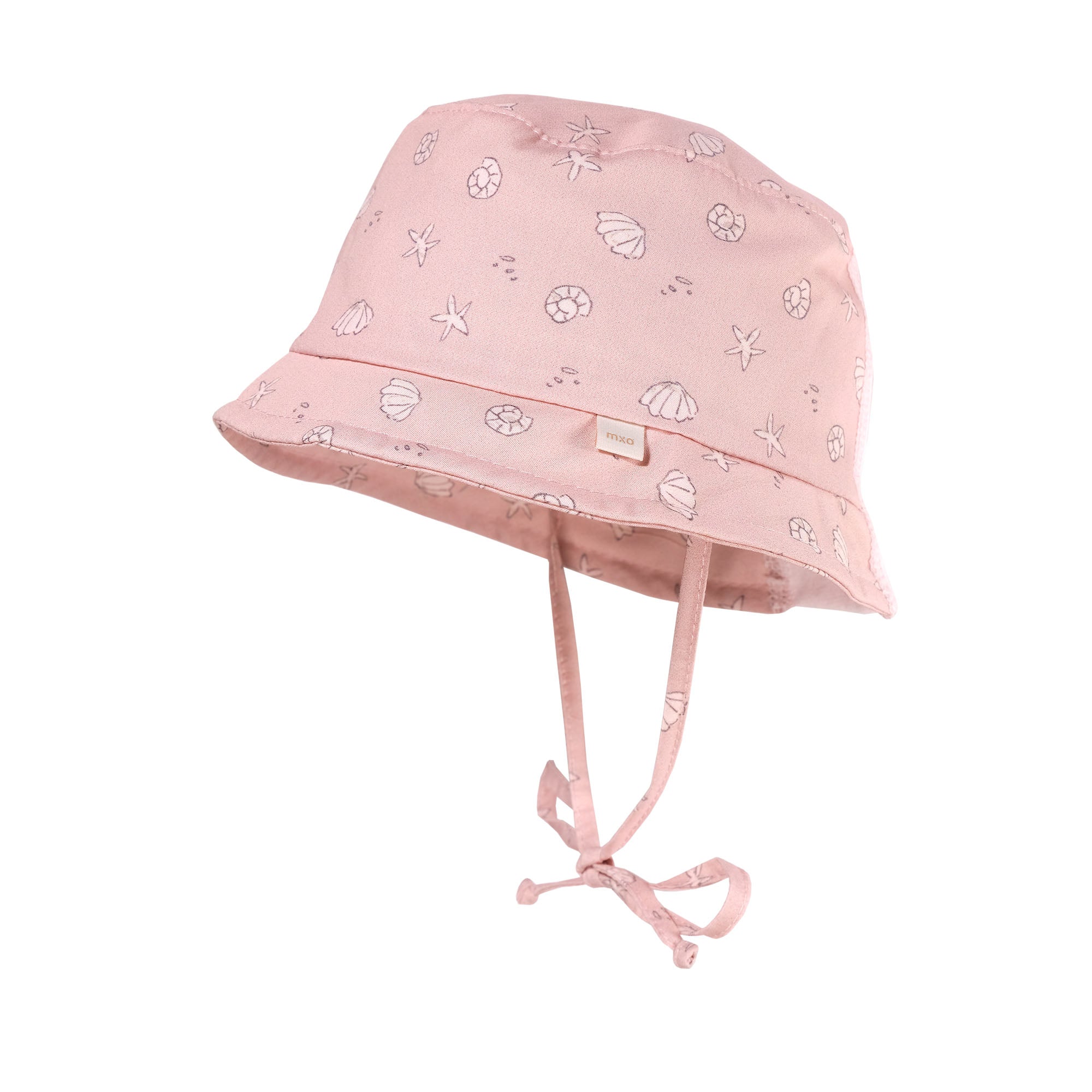 Pălărie de vară Maximo Periphery, roz cu scoici UPF50+