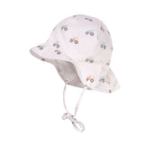 Maximo Лятна Шапка Бяла С Трактор , Защитна Upf50+