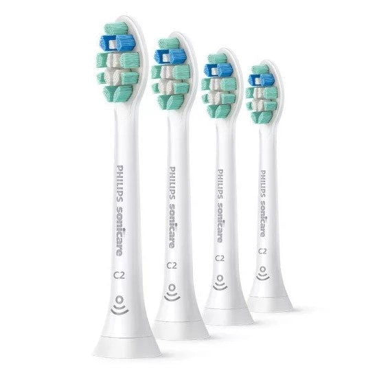 Philips Sonicare Глава За Четка Optimal Plaque Defence Hx9024/10 C2 Бял - 4Бр. --- BebeMama