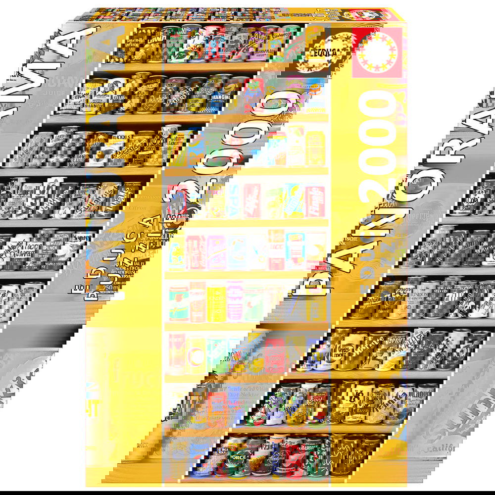 11053 Пъзел 2000 Ел. Soft Cans - Panorama --- BebeMama