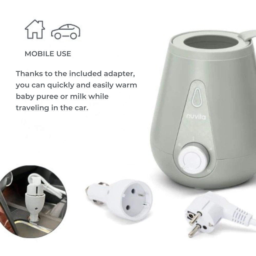 1165 Преносим Нагревател За Шише Nuvita