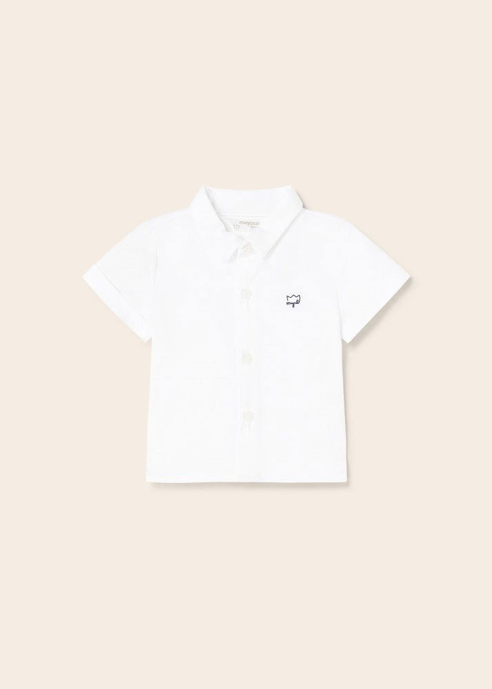 1189 Риза К.Р Бял 6-9 --- BebeMama