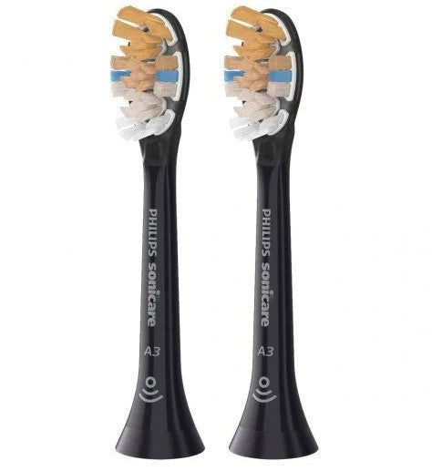 Philips Sonicare Глава За Четка Premium All-In-1 Hx9092/11 A3 Чер Brushsync - 2Бр. --- BebeMama