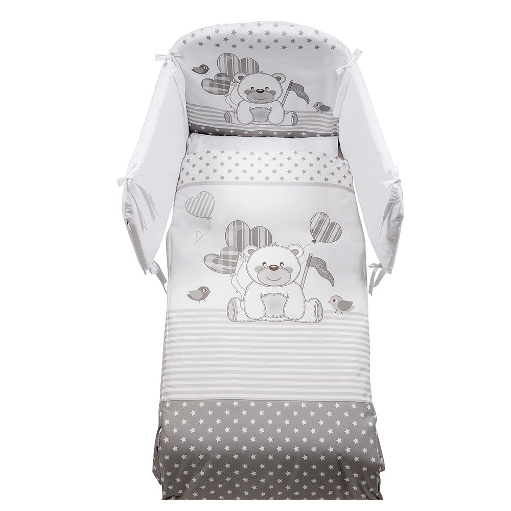 Kuku Спален К Кт Pony 4ч.70х130 Grey Italbaby
