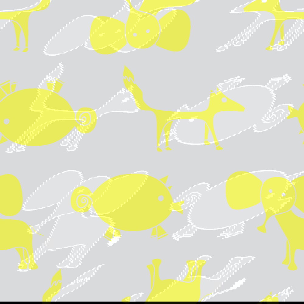 20816 Бамбукова Пелена Животни 120/120 Жълта --- BebeMama