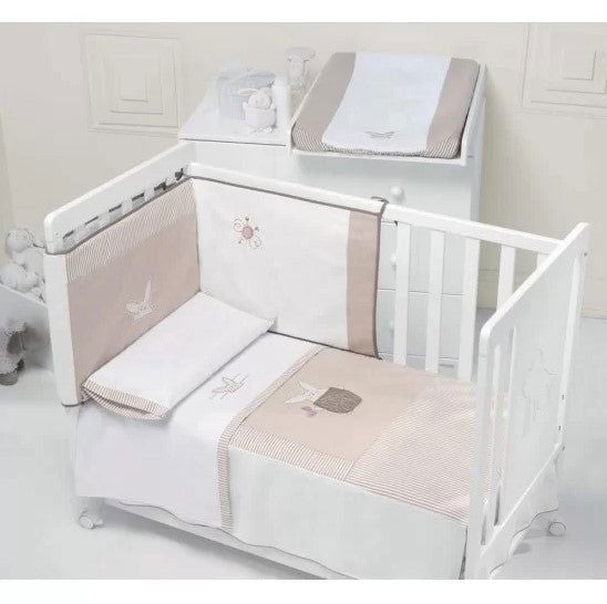 Micuna Комплект Чаршаф Плик Калъфка За Легло 60/120 (Зайче) --- BebeMama