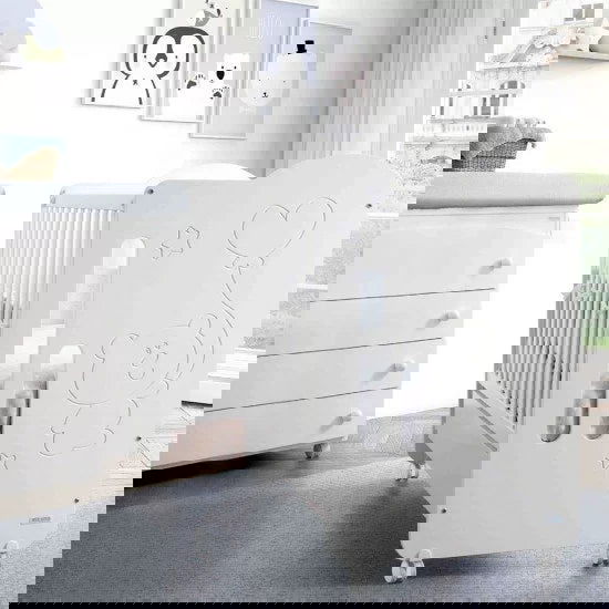 Micuna Пакет Globito (Легло 60/120 + Чекмедже + Скрин С Вана) --- BebeMama