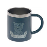 1210031400 Чаша От Неръж.Стомана Blue 180Ml. --- BebeMama