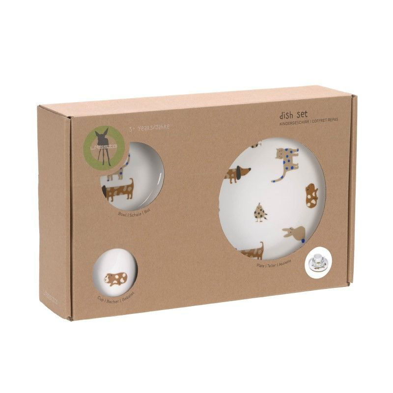 1210037082 Комплект За Съдове Little Mateys Син --- BebeMama