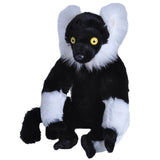 12230 Черен И Бял Мек Плюшен Лемур 30См. --- BebeMama