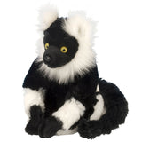 12271 Плюшен Бяло И Черно Лемур --- BebeMama