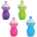 12292 Преходна Чаша С Мек Накрайник 296 Мл Син --- BebeMama