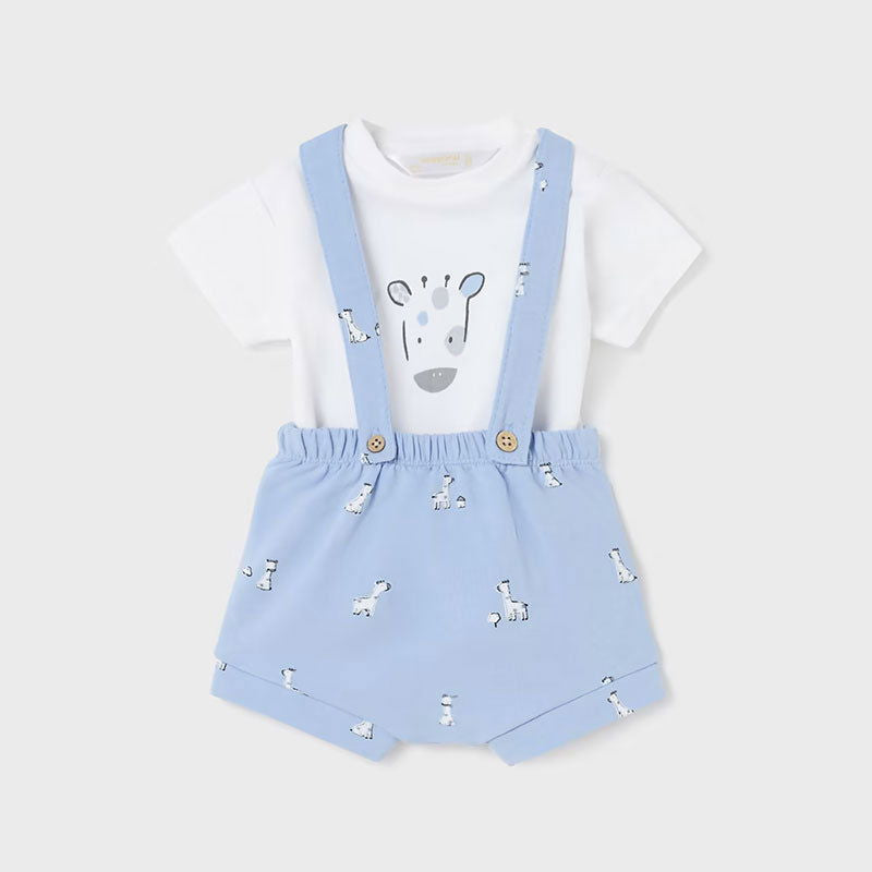 1254 Комплект Панталон Тиранти Светлосин 1-2 --- BebeMama