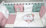 12Ч.Луксозен Спален К-Т Bambino Casa Pillows Rosa --- BebeMama