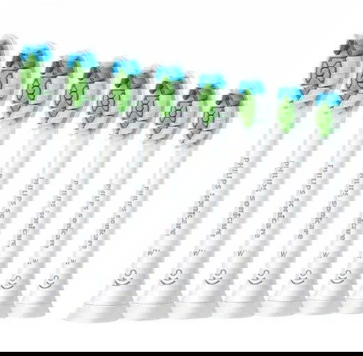 Philips Sonicare Глава За Четка Optimal Бял Hx6068/12 W2 Бял Brushsync - 8Бр. --- BebeMama