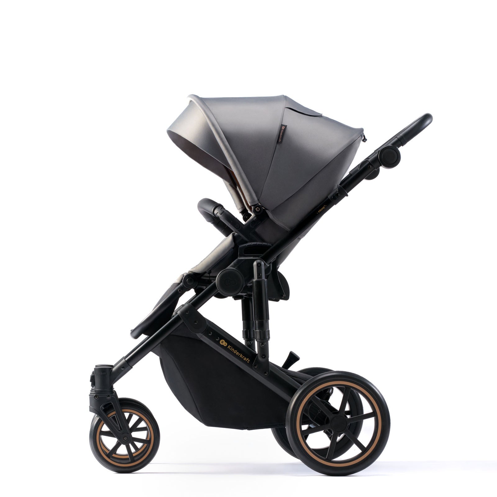Prime 2 Бебешка Количка 2в1 Shadow Grey Kinderkraft