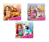 Jakks Pacific - Дисни Принцеси - Малка Принцеса С Пони 15 См Асортимент