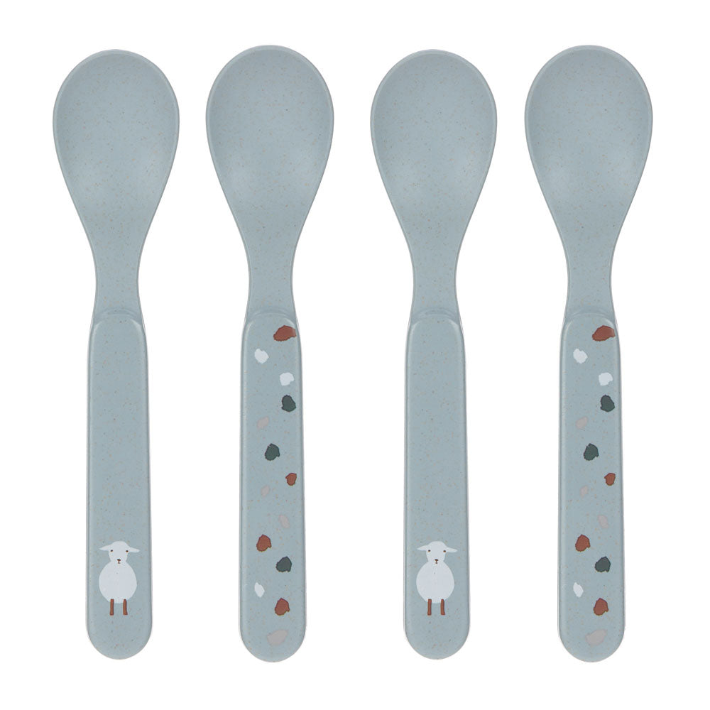 Set de 4 linguri Tiny Farmer Sheep