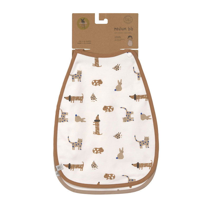 1311023082 Лигавник Drop Bib 2 Бр --- BebeMama