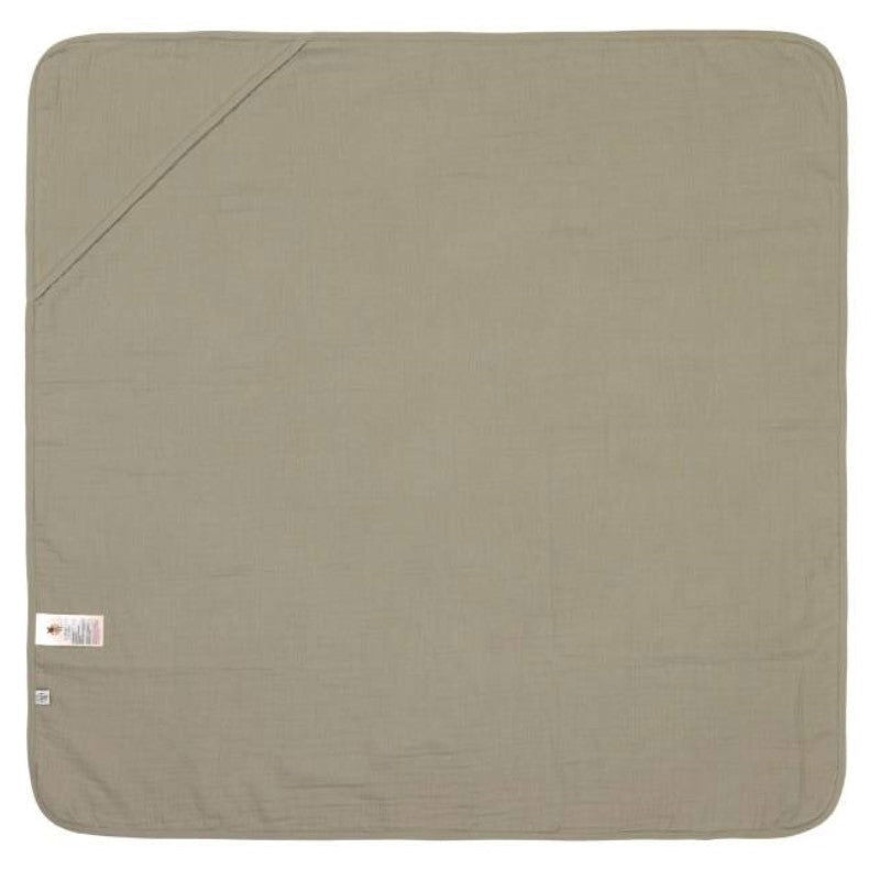 1312015513 Хавлия С Качулка Towel Olive --- BebeMama