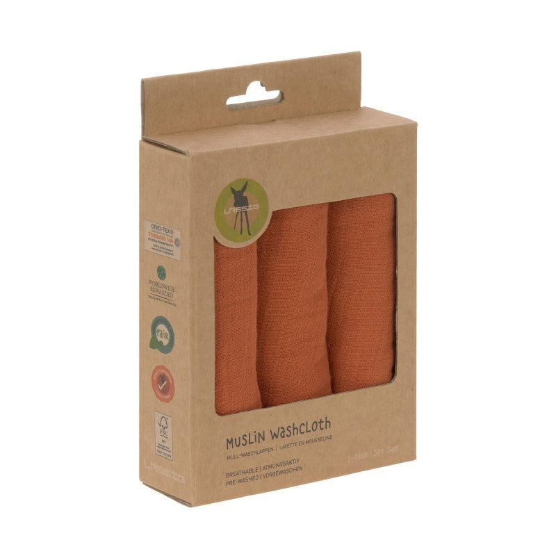 1312016621 Комплект Кърпи 3 Бр Rust --- BebeMama