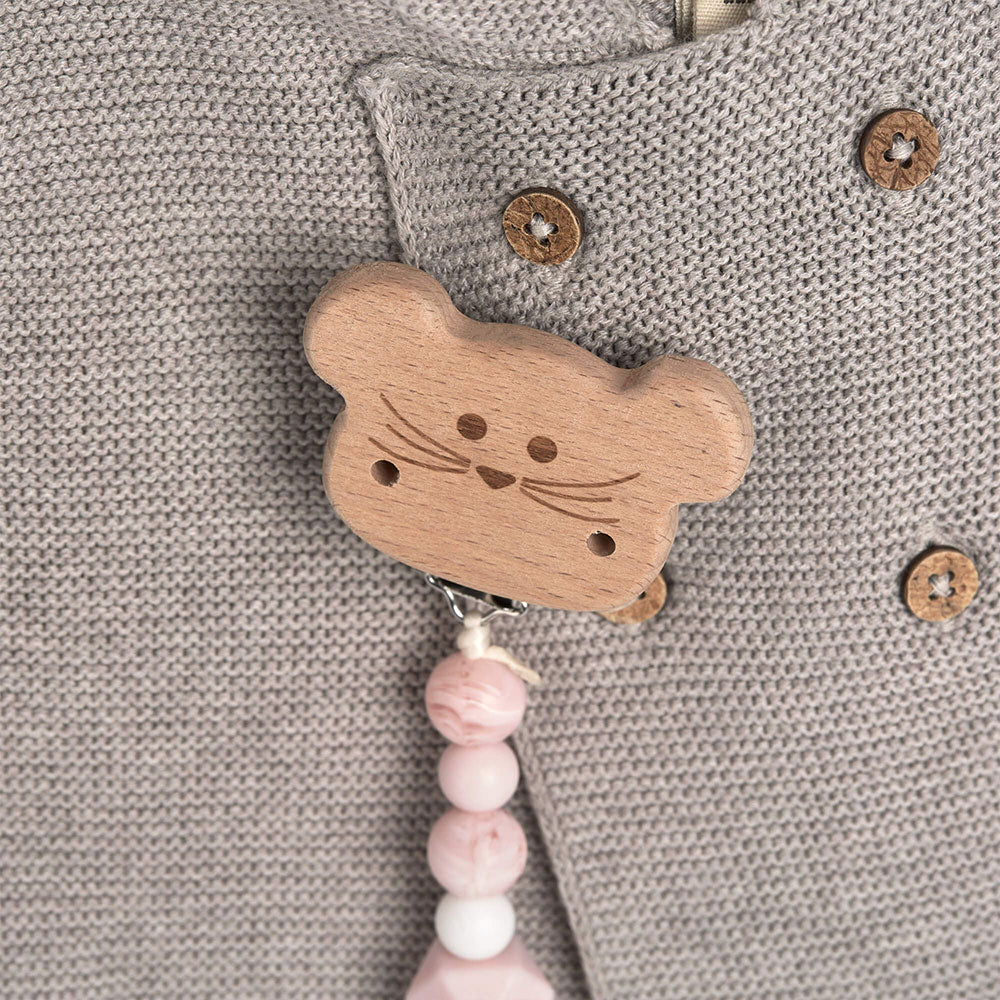 Suport pentru suzetă Little Chums Mouse