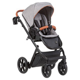 Cărucior Diamos Dvx4 Grey Jeans 3B1 Anvelope negonflabile