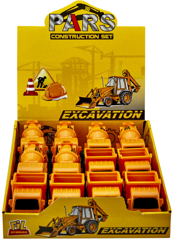 Самосвал И Бетонобъркачка Фрикционни 8Х8Х8