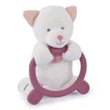 Плюшена Котка С Гризалка 14см Doudou