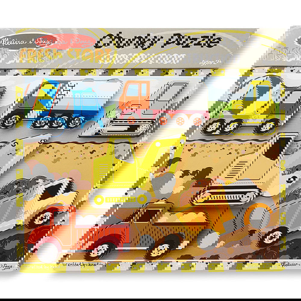 13726 Пъзел Строителни Машини 6 Ч. --- BebeMama