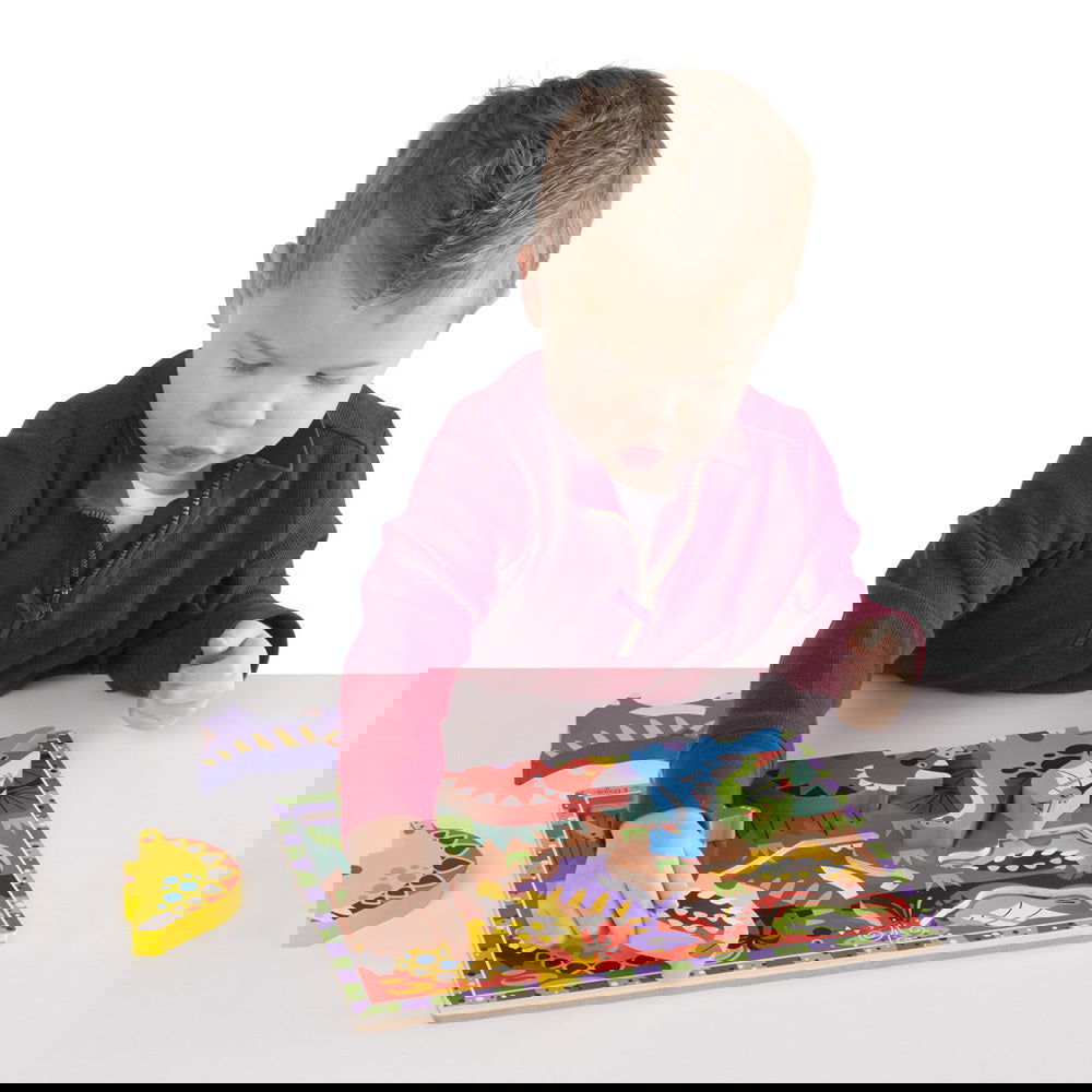 13747 Пъзел Динозаври 7Ч. --- BebeMama