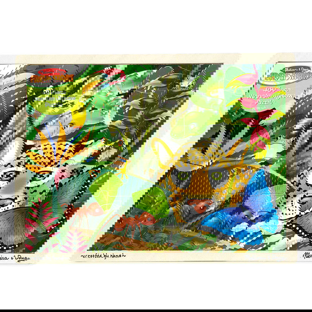 13803 Дървен Пъзел Диви Животни 48 Ч. --- BebeMama