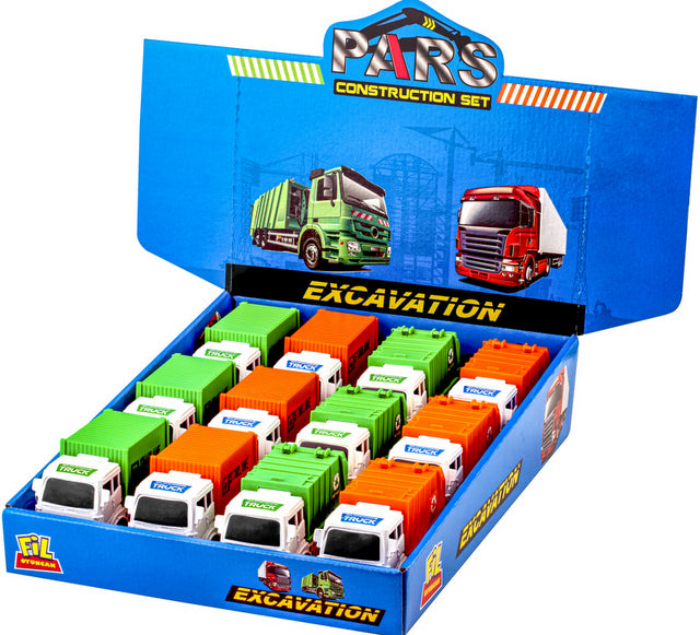 Камион За Боклук Фрикционен 8Х8Х8