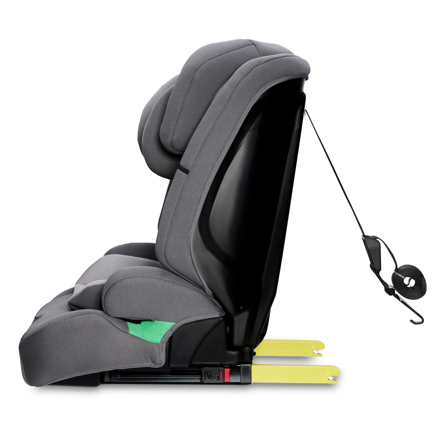 Safety Fix 2 Столче За Кола Grey Kinderkraft
