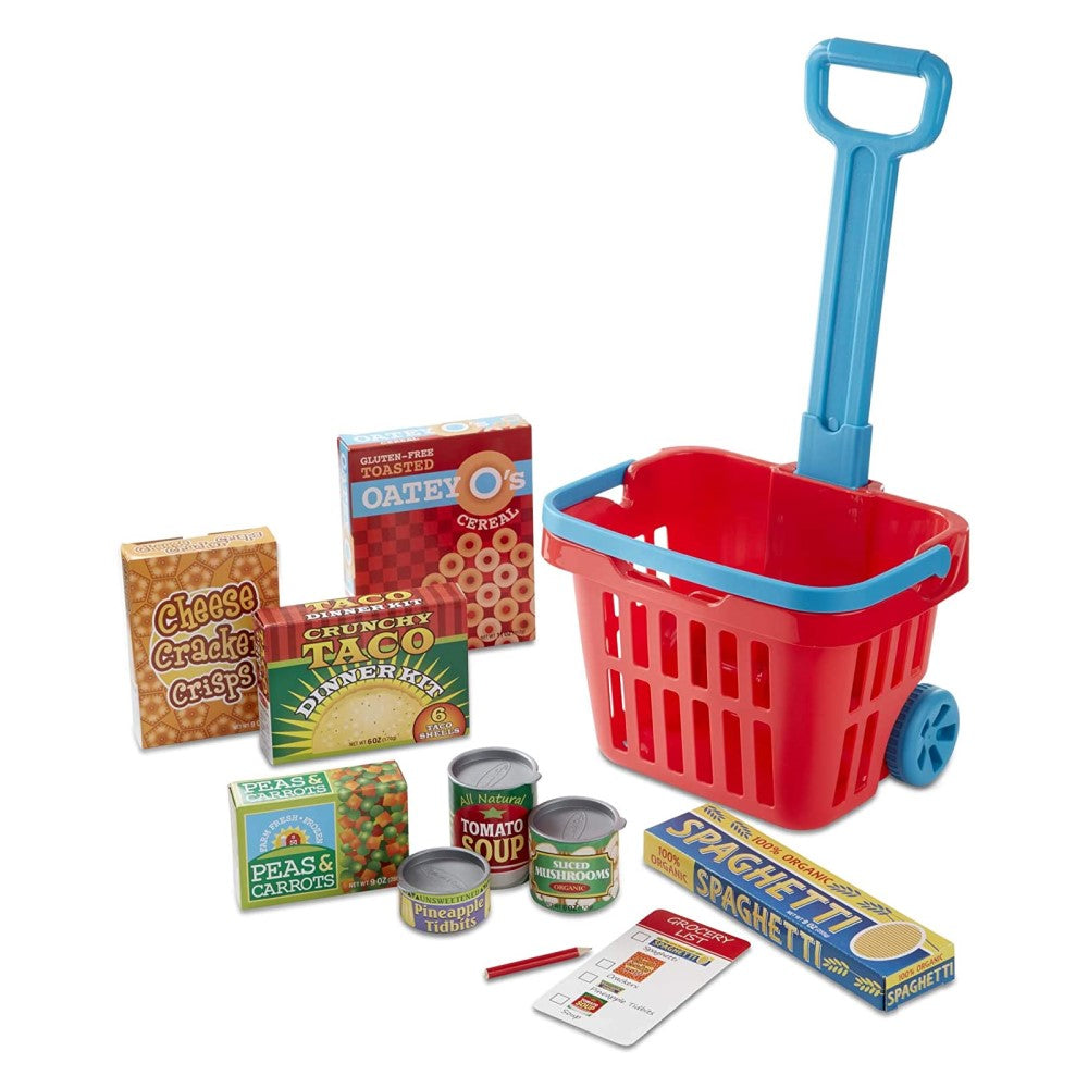 Bevásárlókocsi termékekkel, Melissa & Doug