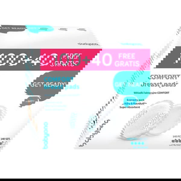 296/140 Подложки За Кърмачки Comfort 100 Бр. --- BebeMama