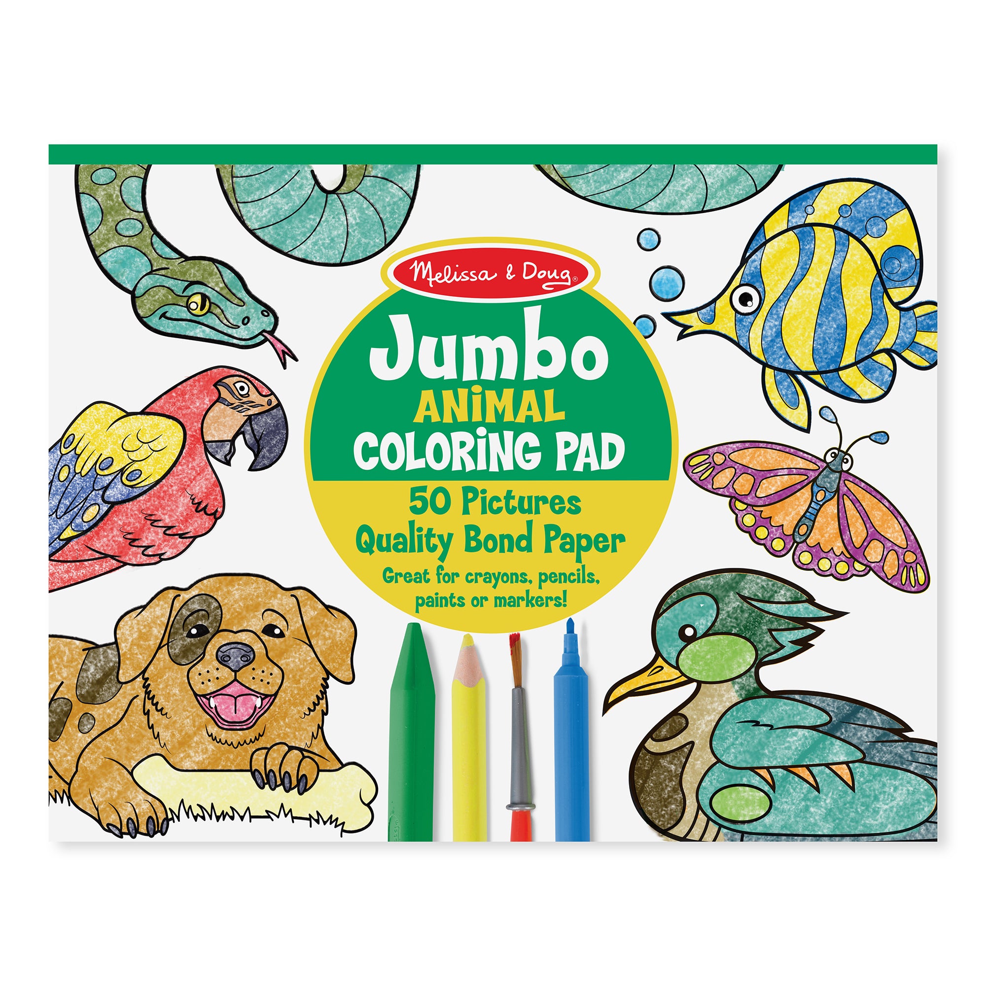 Carte de colorat cu animale