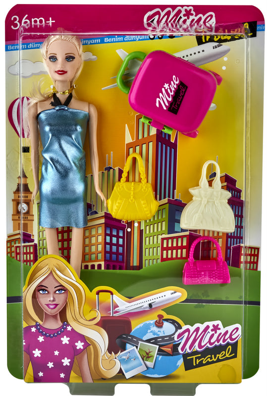 Кукла Пътешественик 34х23х7 Julia