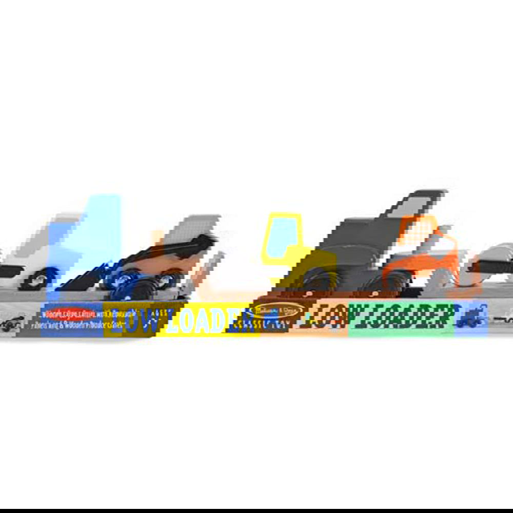 14550 Дървен Автовоз Строителен --- BebeMama