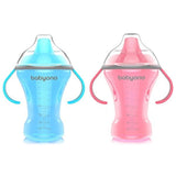 1457 Неразливаща Чаша Тв.Накр. Natural 260Мл Розов --- BebeMama