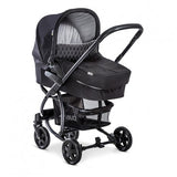 Количка Malibu 4 Trioset Black Silver Hauck
