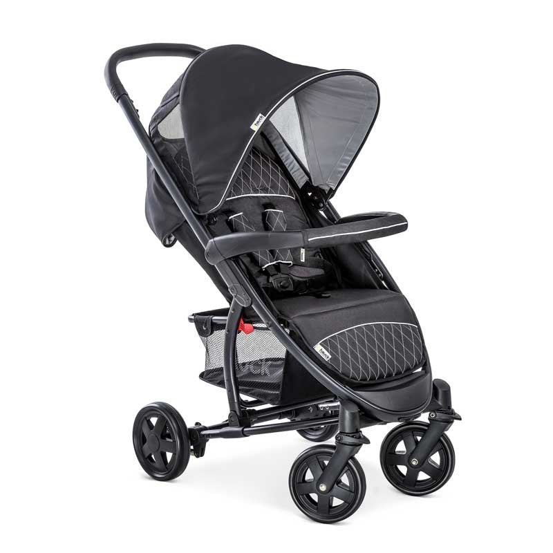 Количка Malibu 4 Trioset Black Silver Hauck