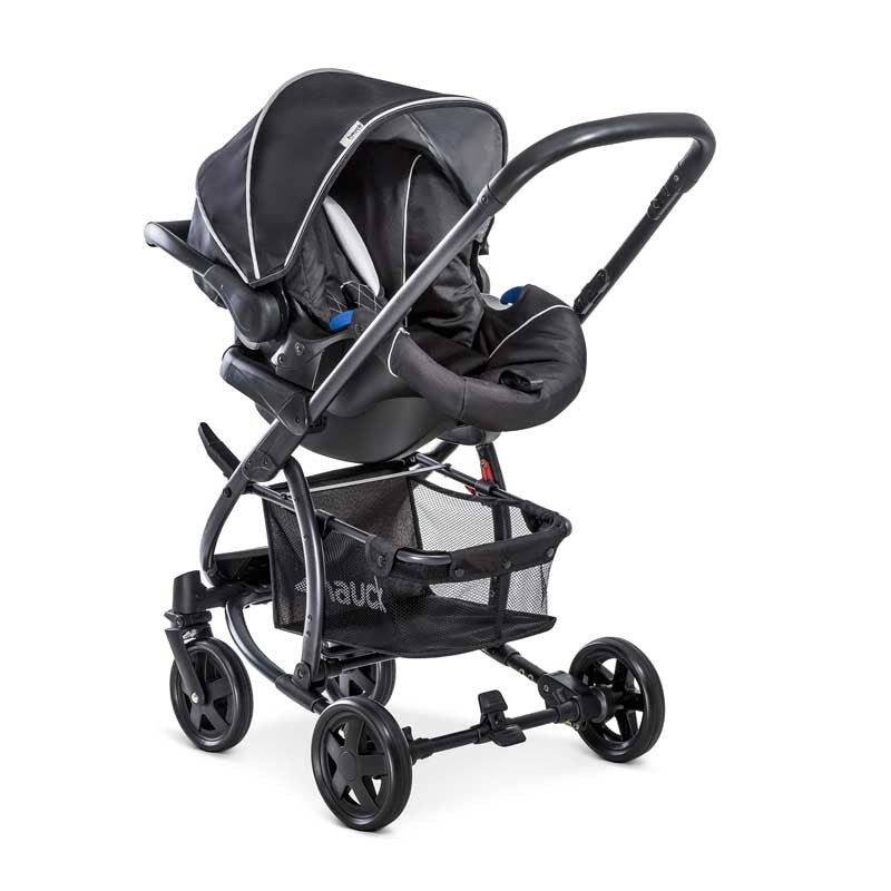 Количка Malibu 4 Trioset Black Silver Hauck