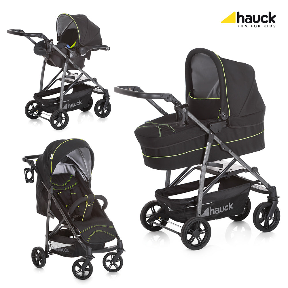 Kоличка Rapid 4 Plus Trioset Caviar Neon Yellow Hauck