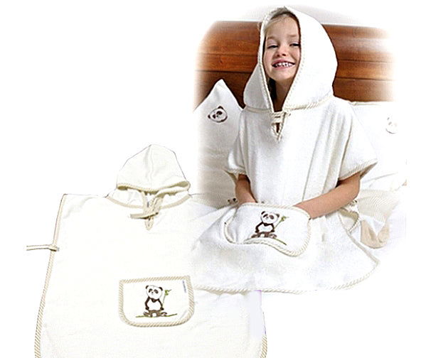 21217 Бамбуково Пончо 140/152 --- BebeMama