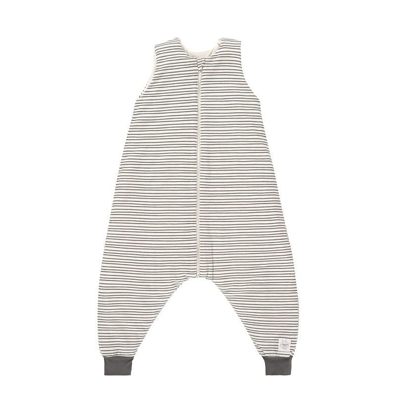 1531039259-80 Спален Чувал С Крачета Stripedgrey --- BebeMama