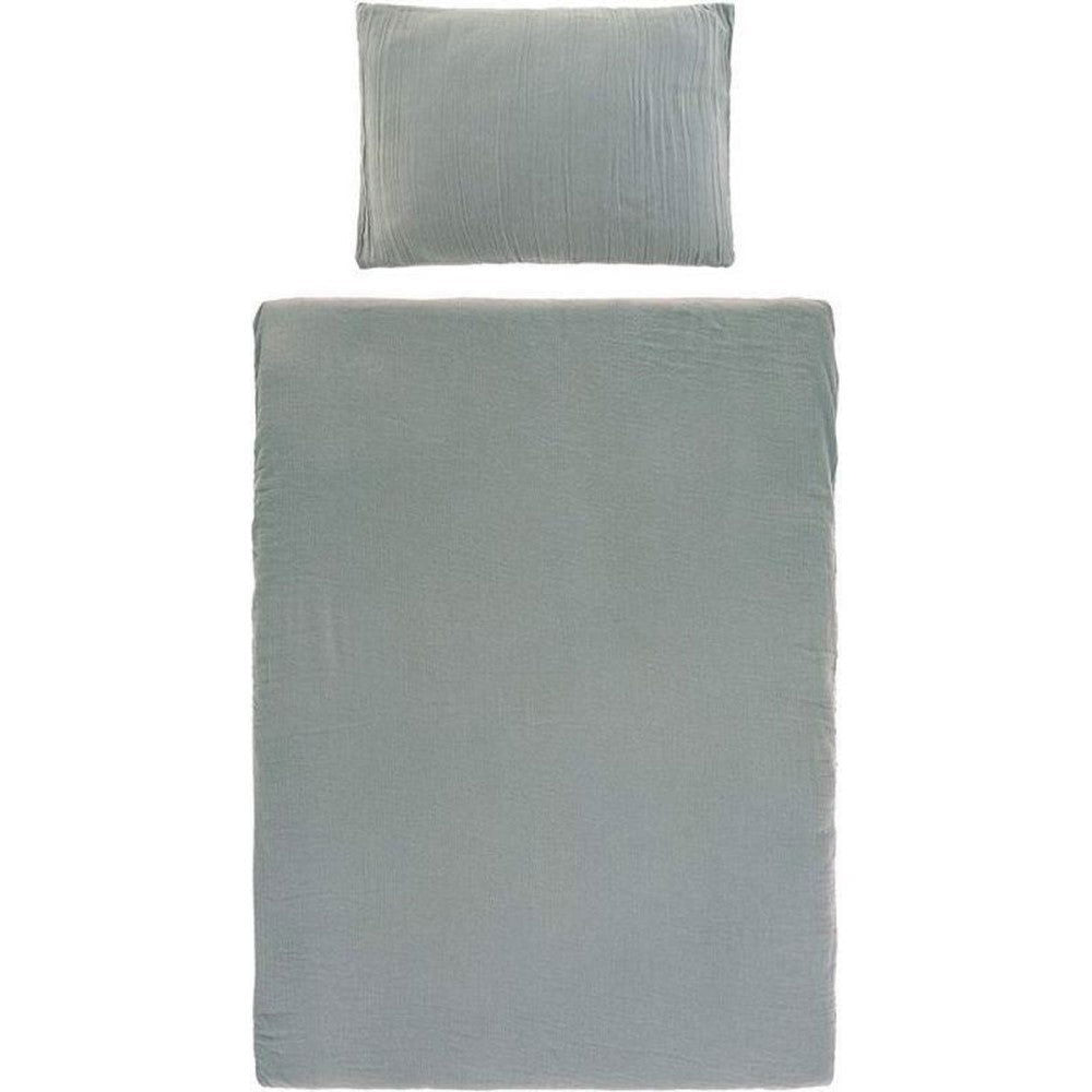 1542018515 Спален К-Кт Муселин Зелен 100X140 См --- BebeMama