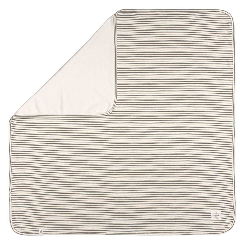 1542023259 Одеало Striped Grey 80Х80См. --- BebeMama