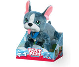 Peppy Pets - Плюшен Любимец За Разходка Навън - Кученце Булдог