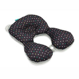 Pernă de călătorie reversibilă pentru bebeluși Fillikid – Gri cu buline